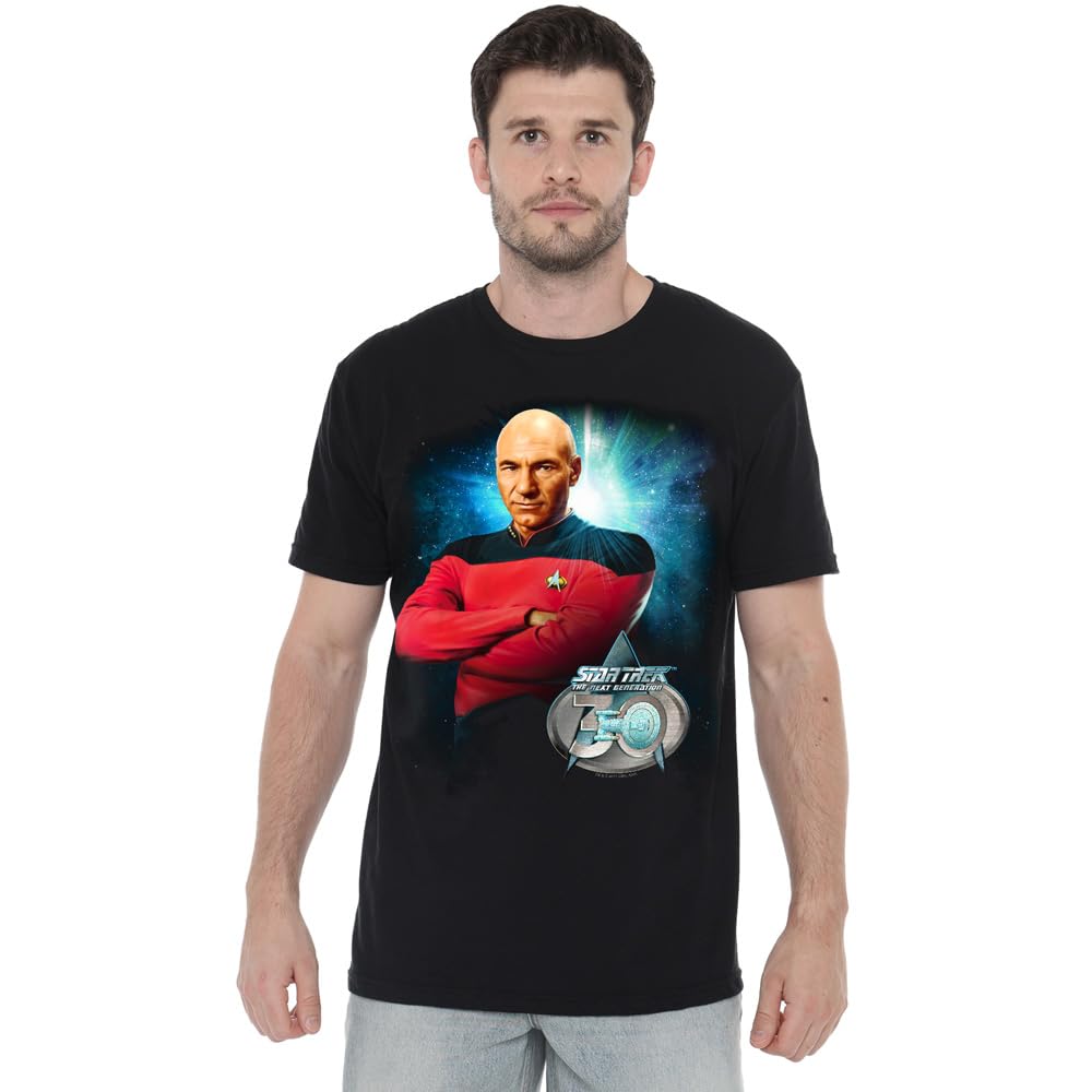 Star Trek Starfleet Academy Earth Unisex T Shirt, Navy, XXXXX-Large