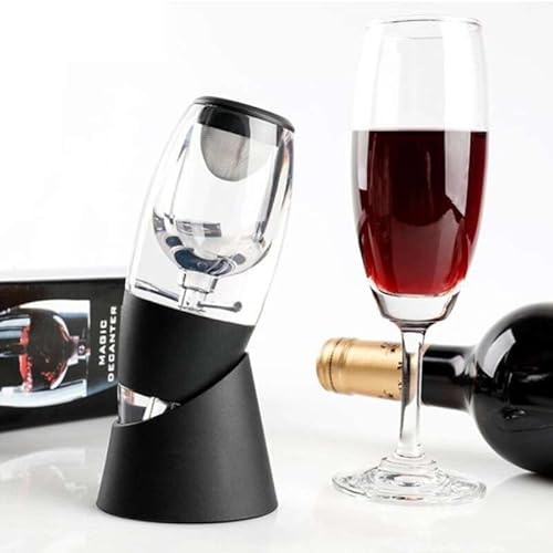 Aerador Decantador Magic Luxo Vinho Torre Suporte Decanter