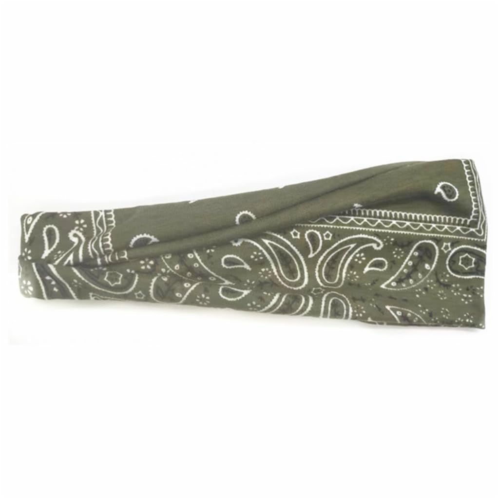 ESTCNK Diadema ancha multicolor para varios peinados, diadema elástica y ancha suave