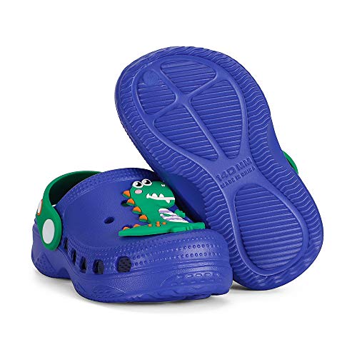 LACOFIA Chaussures Sabots de Jardin pour Bébé Garçons Sandales antidérapants pour Plage/Piscine Pantoufles d'été pour Enfants Bleu 19/20 – vue 3