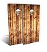 Slick Woody's Rustic Pallet Cornhole Set 4 by 2 feet