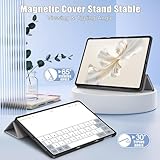 YRH for Honor Pad 9 Case 12.1 inch 2024, Slim Light Hard Shell Protective for Honor Pad 9 Tablet Case, Gray - Image 3