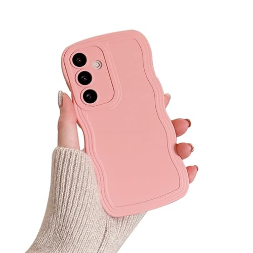 KOOLRIVER�EFor Galaxy A57 5G �P�[�X �E�F�[�u �g�^ �Ȃ݂Ȃ� �J�o�[ �ϏՌ� TPU �\�t�g �g�� �V���v�� �ی�P�[�X 5G/(�s���N)