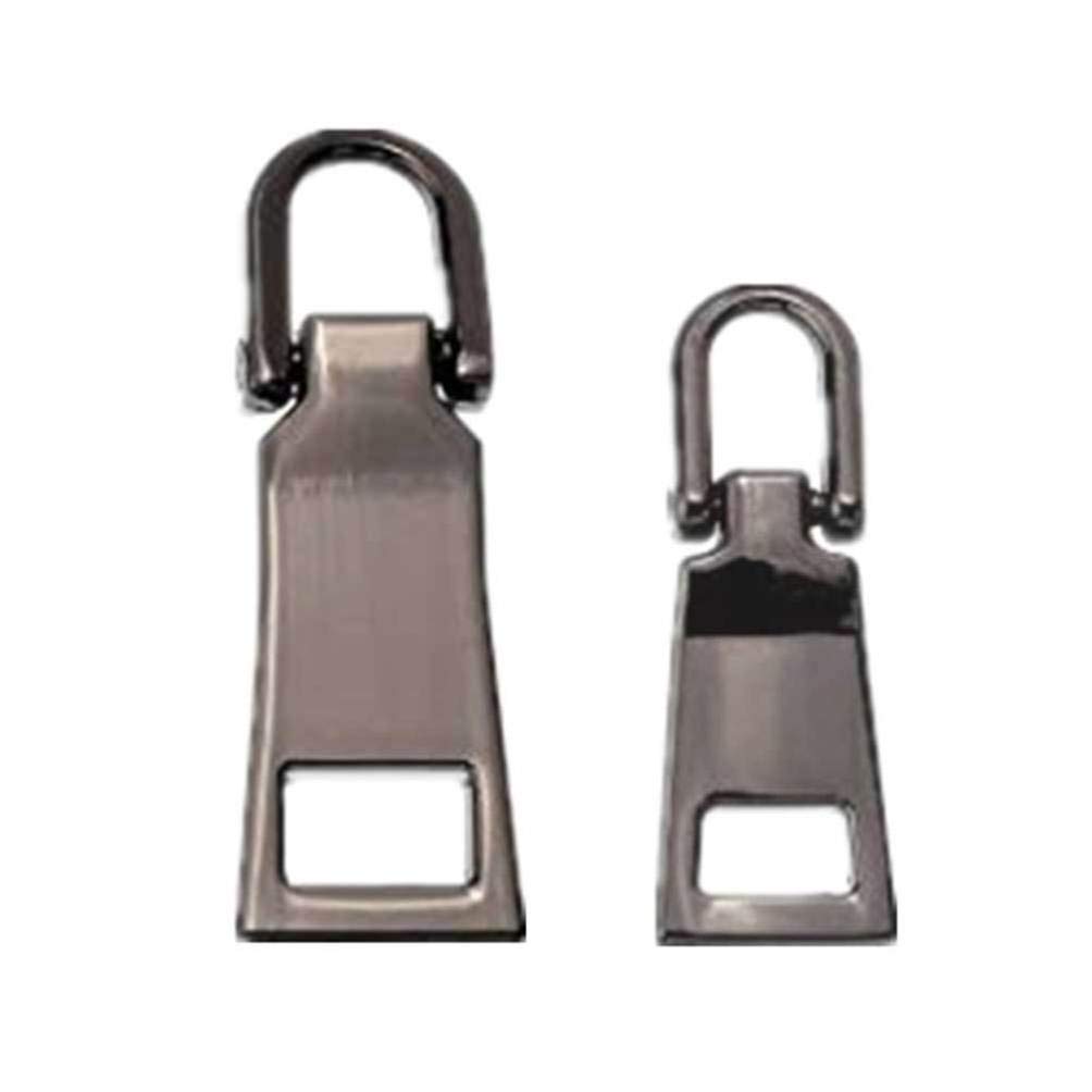 16 Pcs Zipper Pull Replacement Metal Zipper Handle Mend Fixer Zipper Repair Tab for Luggage Suitcase Bag Backpack Jacket Coat Boots
