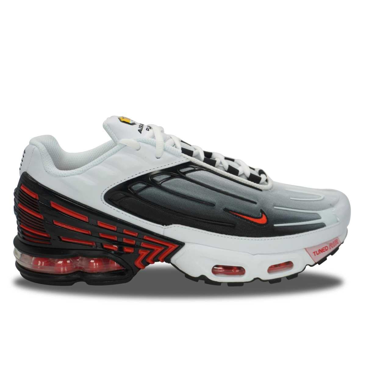 NIKE Air MAX Plus III White Black Team Orange - 44 1/2
