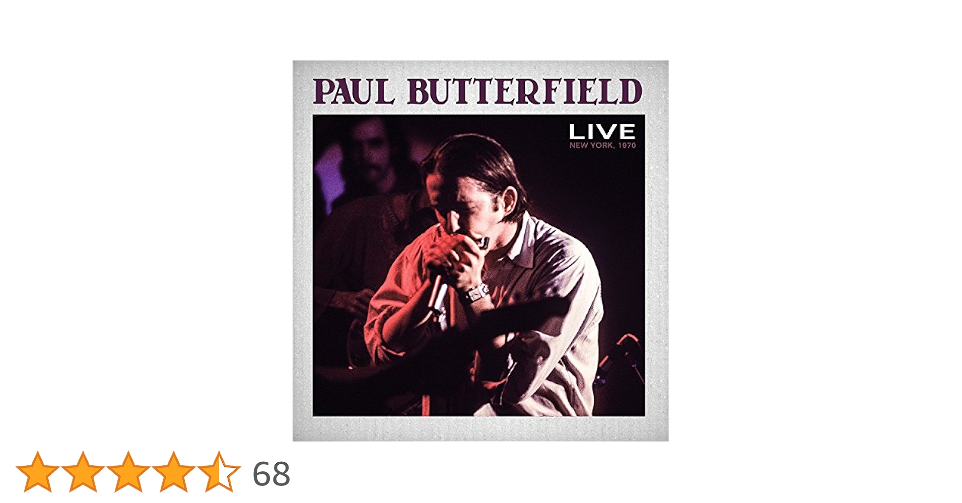 Live: Butterfield, Paul: Amazon.ca: Music