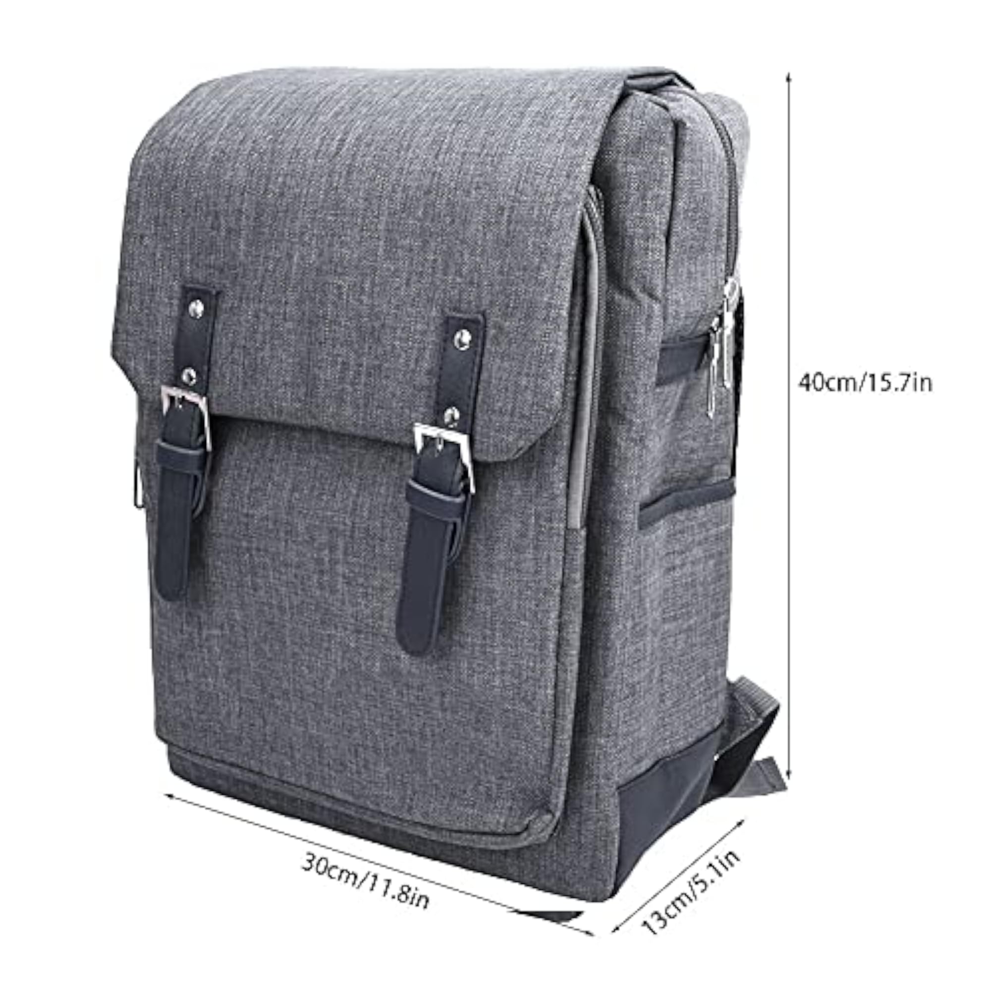 Outdoor Oxford Cloth Backpack for Travel, 15.6in
