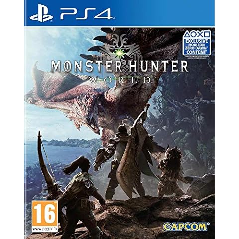 Capcom Monster Hunter World for PS4 Cover