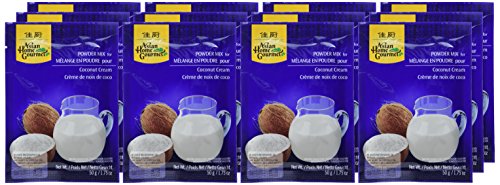Asian Home Gourmet Kokoscremepulver, 12er Pack (12 x 50 g)