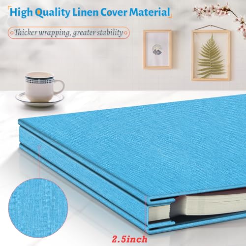 Image of Artfeel Photo Album Self Adhesive Scrapbook,120 Pages Large Photo Book for 4x6,5x7,8x10 Pictures,DIY Album for Baby Wedding Family Travel Birthday,with Metallic Pen and Scraper