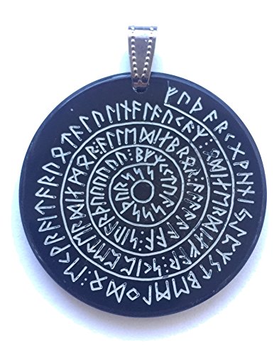 Germanenschmuck amulette rune en corne le cadeau idéal pour païen