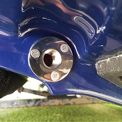 Keehui Heavy Duty 316 Stainless Steel Boat Marine Garboard Drain Plug Kit With Screws For 1 Inch Hole #TOP5