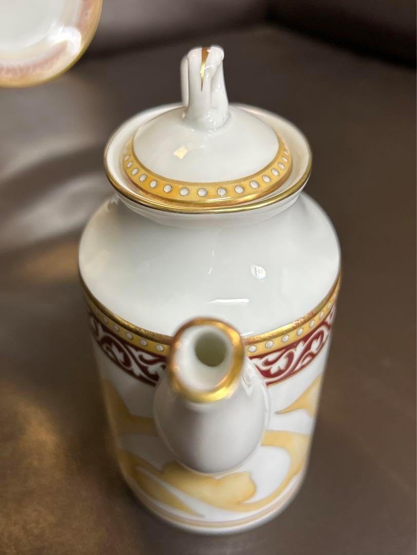 陶器工房壹 染付ポット ティーポット 壹岐幸二 やちむん 沖縄 水玉 藍