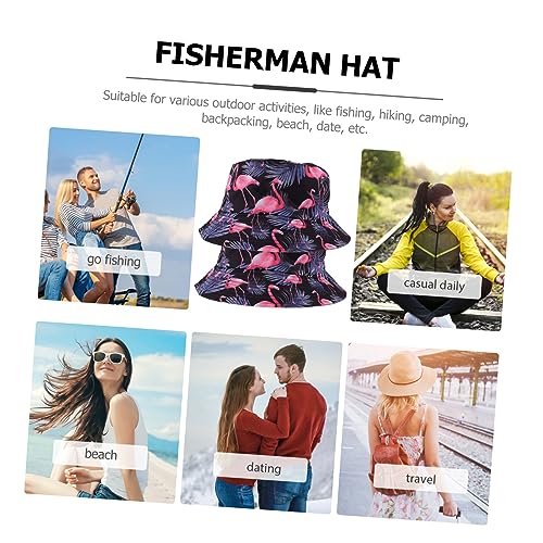 Chapeau de soleil flamant en polyester de qualité supérieure - 3
