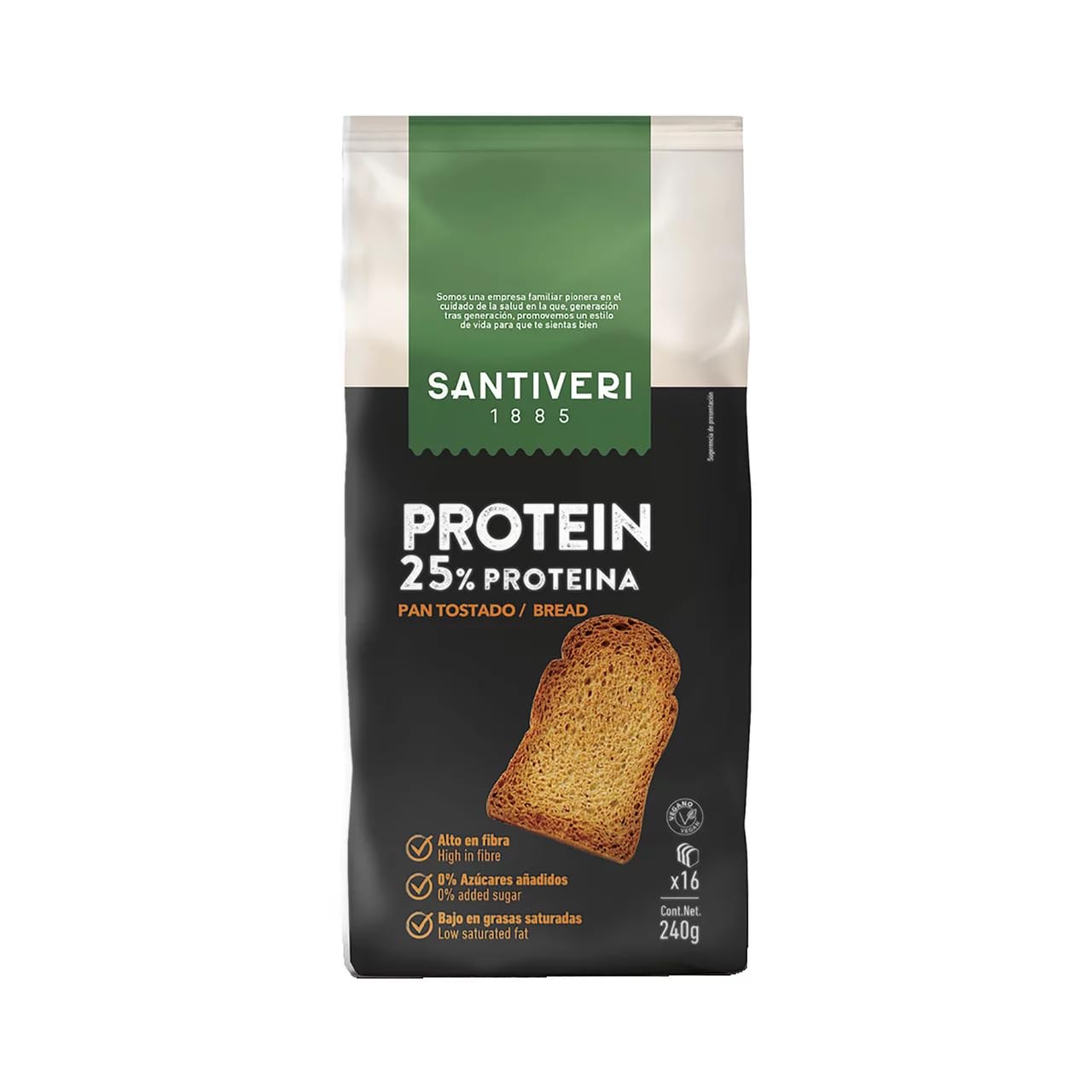 Protein-Toastbrot SAN, 240 g, 8er Pack