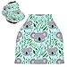 Sevdomey Cute Koala Nursing Car Seat Cover per Neonati Neonati, Multiuso, Morbido Traspirante Copertura Allattamento Allattamento Sciarpa Allattamento immagine