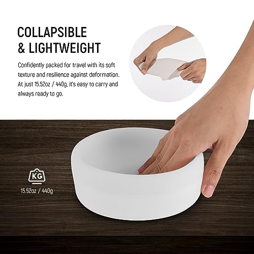 Image of NEEWER CRS6 Softbox Diffusion Dome with 3 Adapter Rings, Compatible with Godox V1 Z2PRO Z3R Round Head Flash and Square Speedlite Z880 and More, NEEWER Mount for Video Light MS60B MS60C MS150B