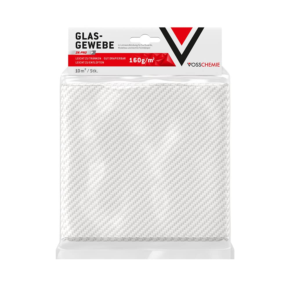 Toile en verre 160 g/m² Vosschemie pour réparer les murs fissurés