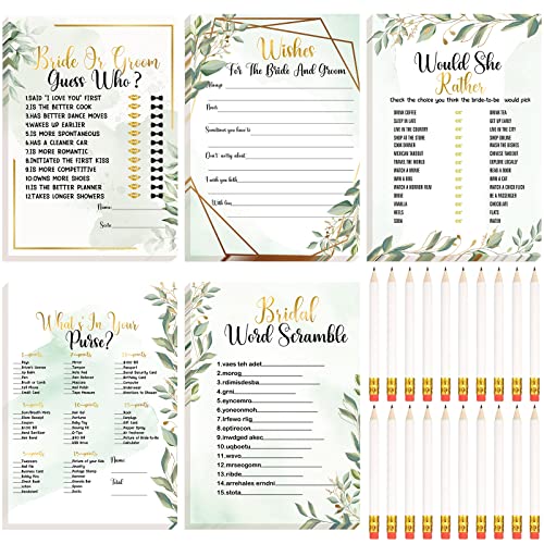 Teling 145 Piezas Juego para Bridal Shower miniatura 1