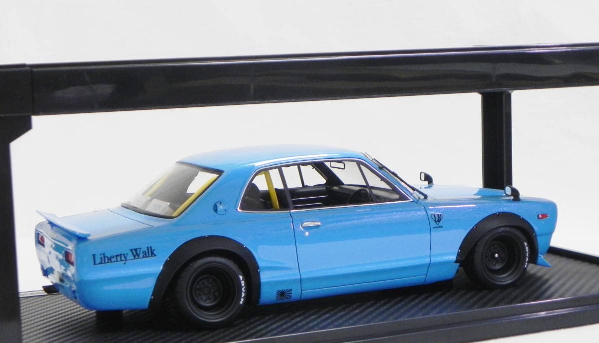 Amazon | IG 2627 1/18 LB-WORKS Hakosuka 2Door Light Blue WEB限定 