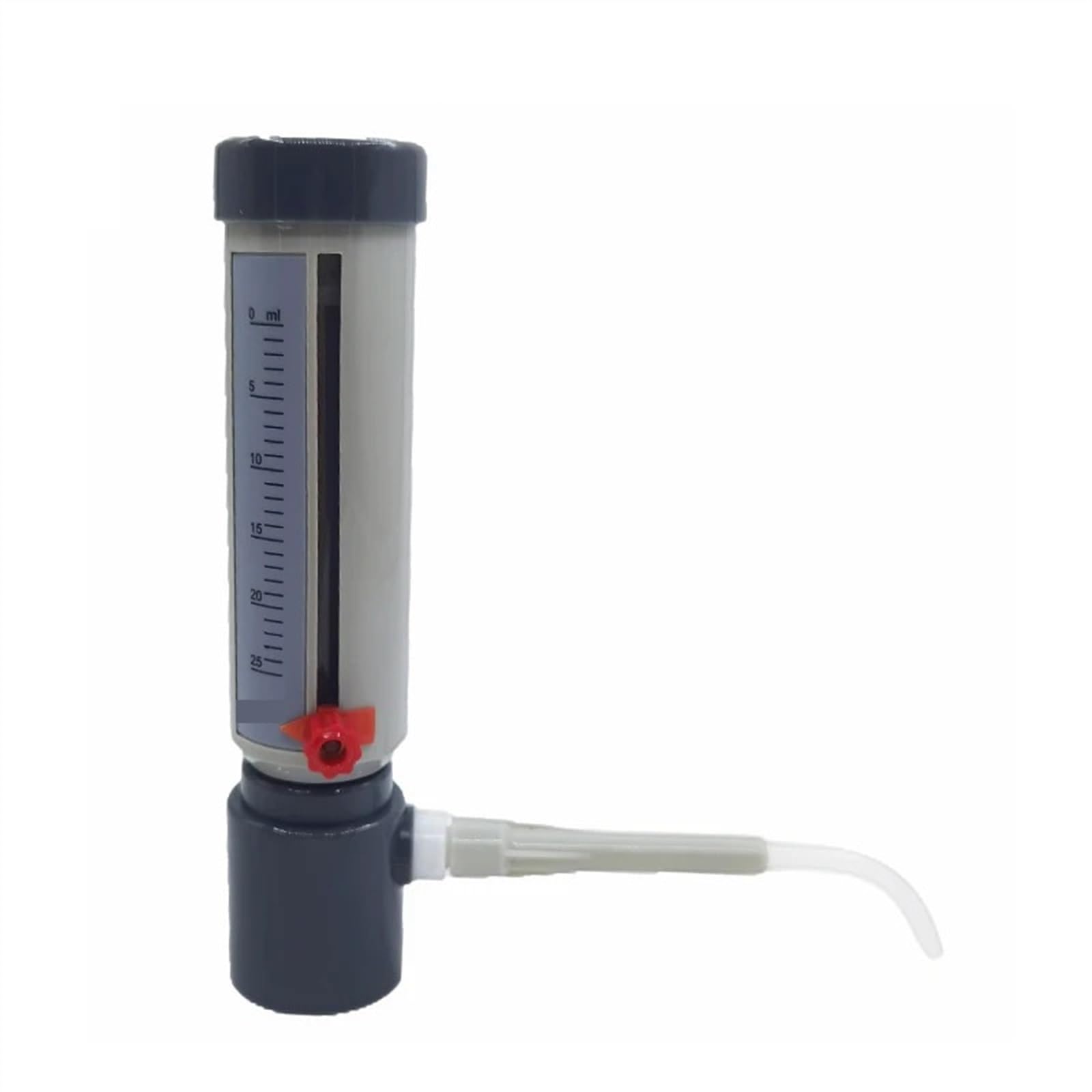 Distributeur de bouteille de laboratoire, Type de manchon de distribution économique 5-25 Ml, additionneur de liquide réglable, distributeur de liquide semi-automatique