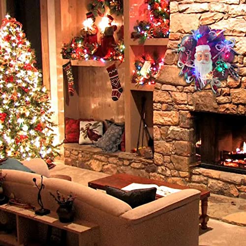 Youthsa Guirlandas para decoração de Natal, grinalda de Natal faça você mesmo, grinalda decorativa d