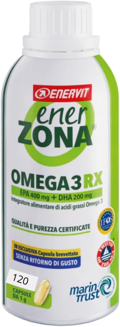 Olio Di Pesce Enerzona Omega 3 Rx 120 Capsule