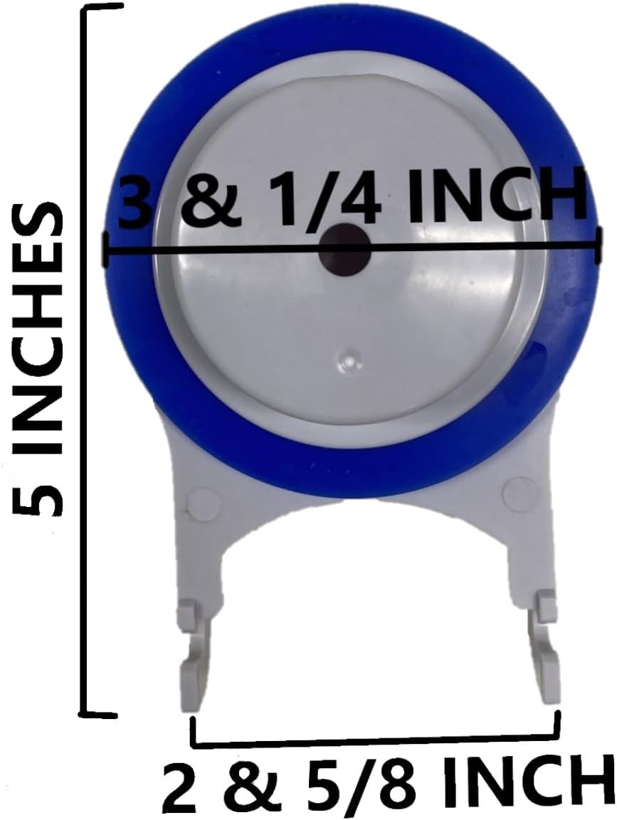 Jacuzzi HF04000-Compatible Flapper with 2 Extra Seals by Nuflush