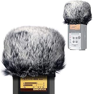 Windscreen Muff for Zoom H2n/H4n Handy Recorders, Zoom Mic Windscreen Artificial Fur Wind Screen for H2n H4n by YOUSHARES