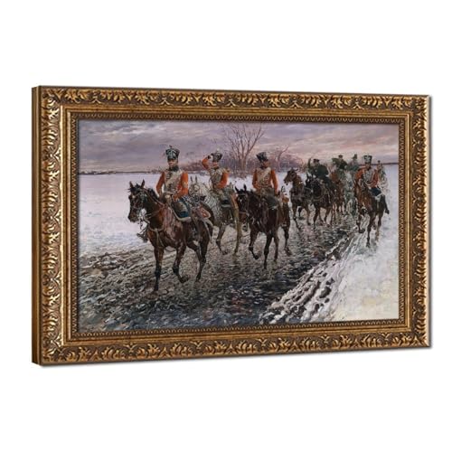 Toile Jan Van Chelminski The Retreat From Moscow habillez vos grands murs