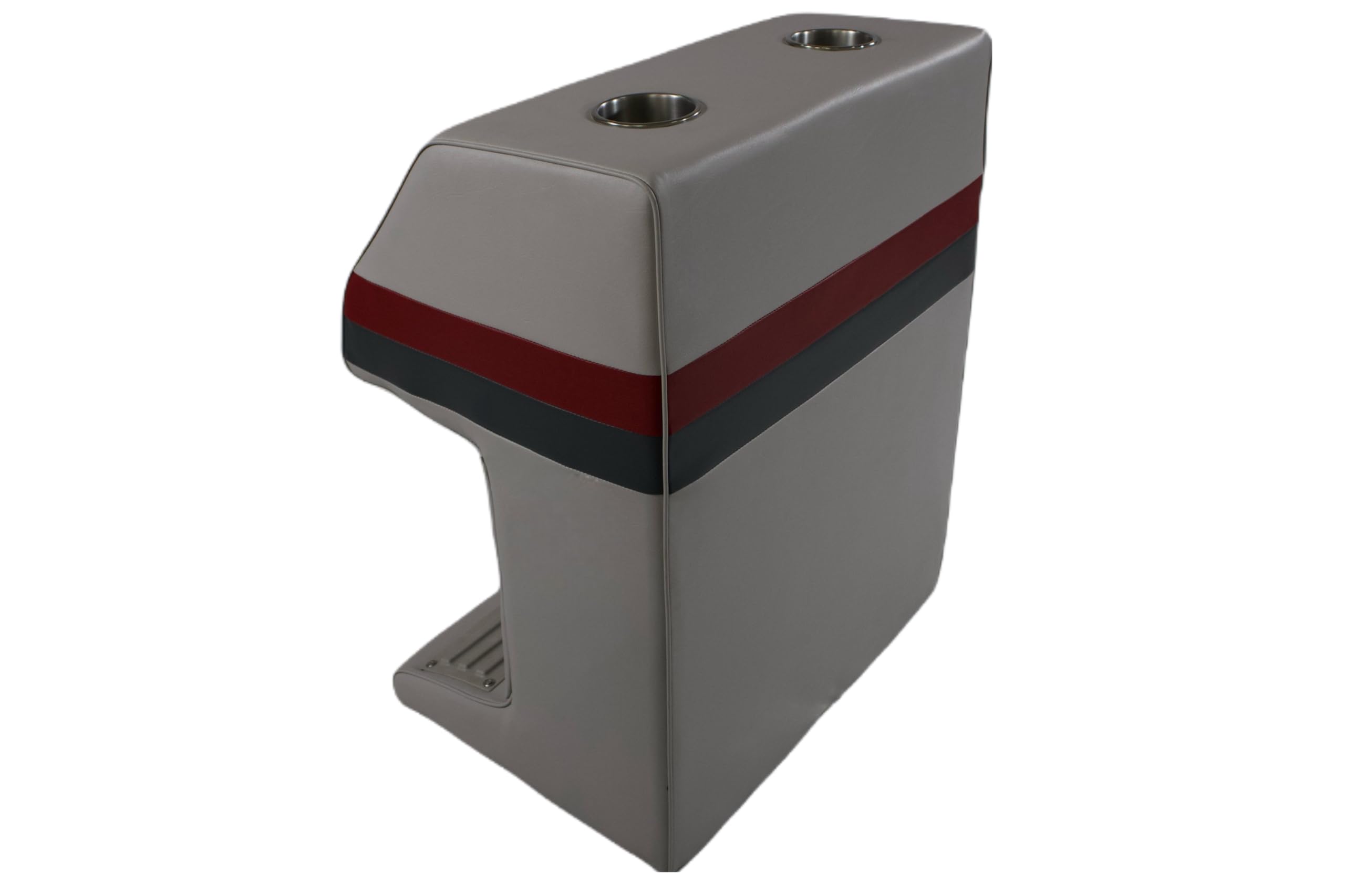 Horizon Manufacturing Premium Series Pontoon Captain, Steering Stand 3005-ABEC Grey/Red/Charcoal