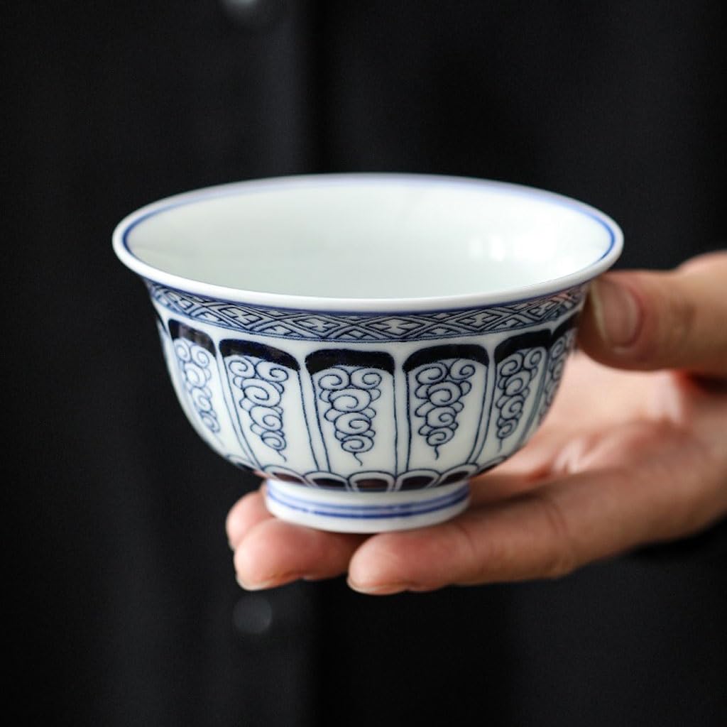 Tazas de té Pequeñas Tazón de té chino hecho a mano creativo, taza de té de cerámica, taza de té Personal de Kung Fu Taza de té de Kungfu