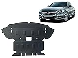Protection contre les rayures Protection sous moteur métallique compatible avec Mercedes Classe C W205 4x4 (2014-2021) Scut Protection