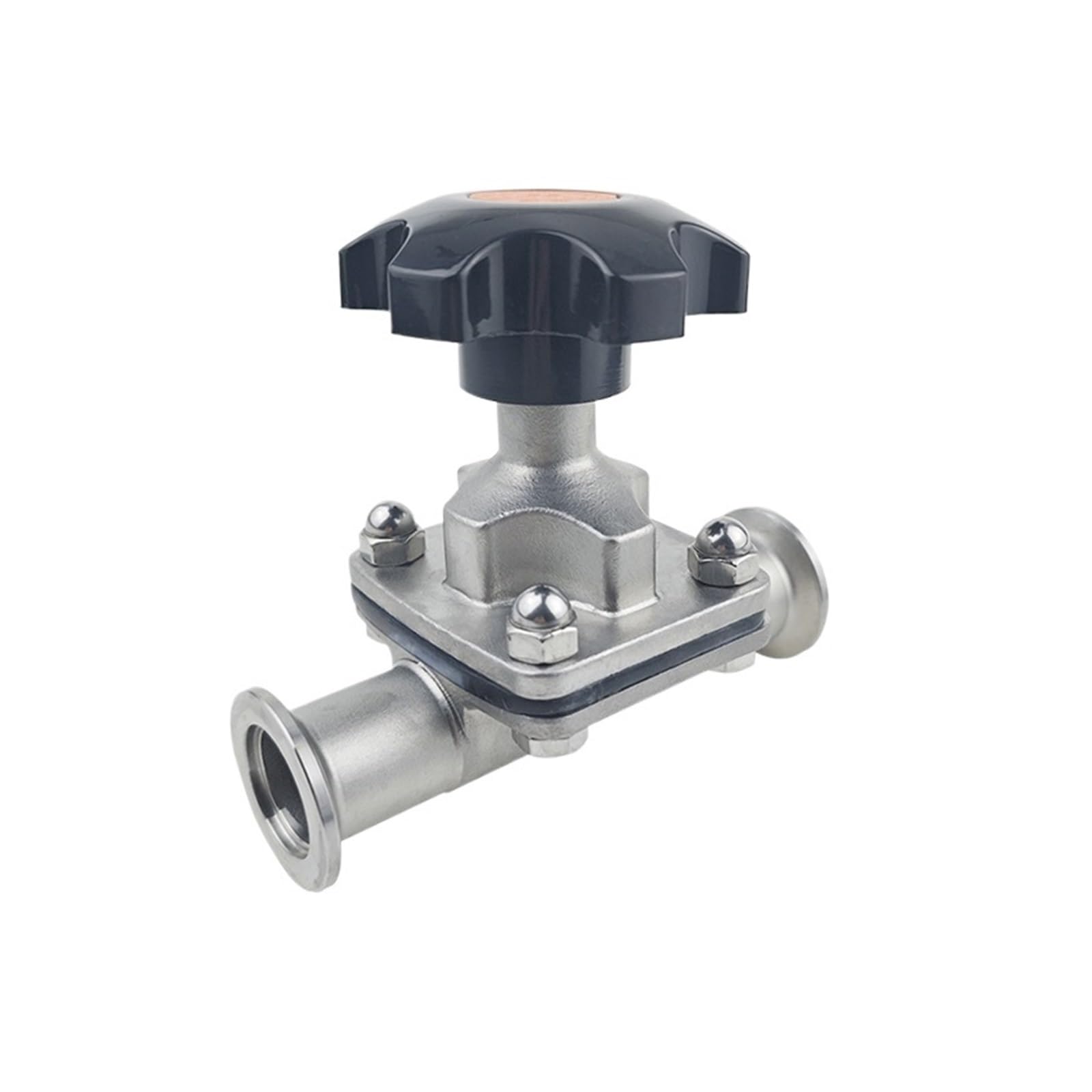 AARTERZZA KF50 Vacuum Valve Manual 304 Stainless Steel Vacuum Clamp Flange Connection