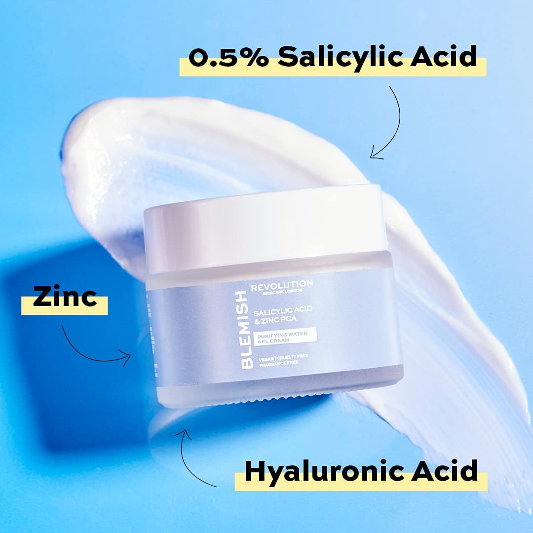 Salicylic Acid and Zinc PCA Cleaning Water Gel Cream - Image 4
