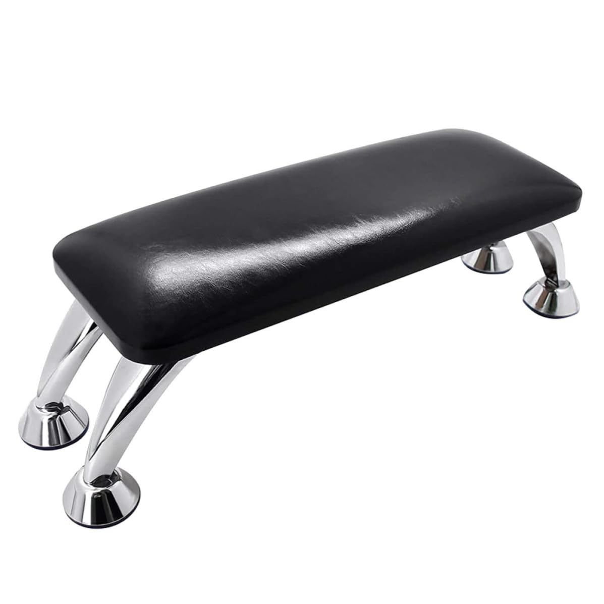 Cuscino Poggiamani Accessorio Pratico per Manicure Nero in Microfibra che Protegge Piano da Polvere per Unghie per Uso Personale Art