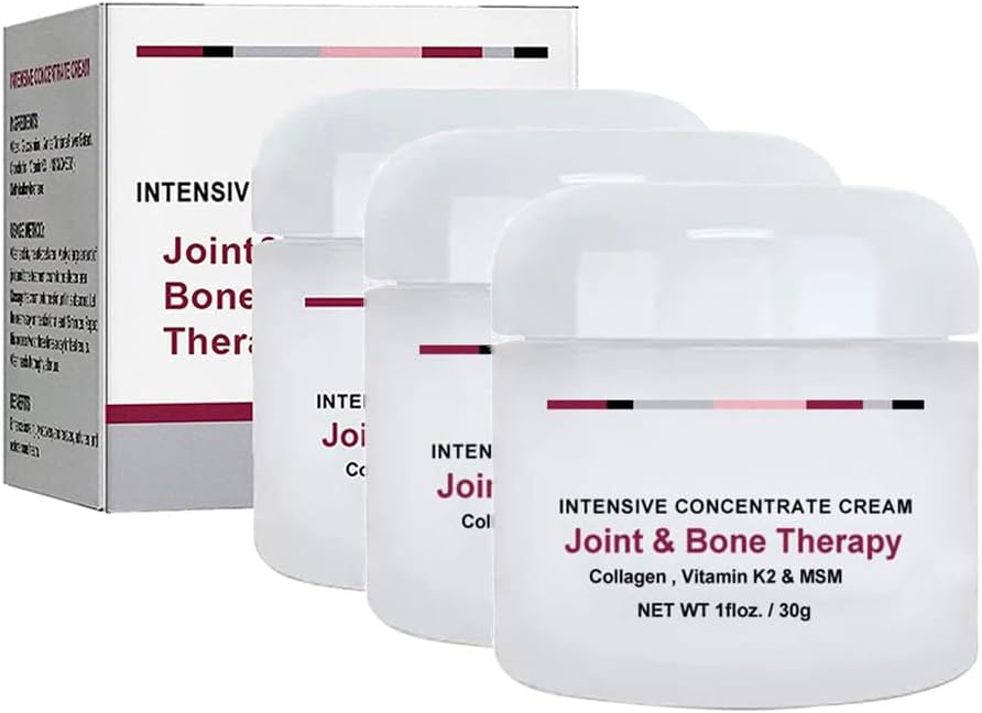 Perfectx Joint & Bone Therapy Cream, Intensive Joint & Bone Cream, Natural Cream for Joint & Muscle Pain, Back, Neck, Hands, Ankle, Feet (3PCS)