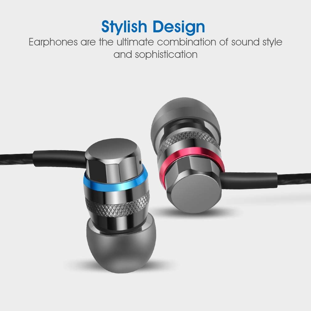 Buу 1 gеt 1 🔥 Oriver High-Resolution in Ear Headphones with Microphone, Volume Control Compatible with iPhone, Android, iPod and All 3.5mm Jack Devices