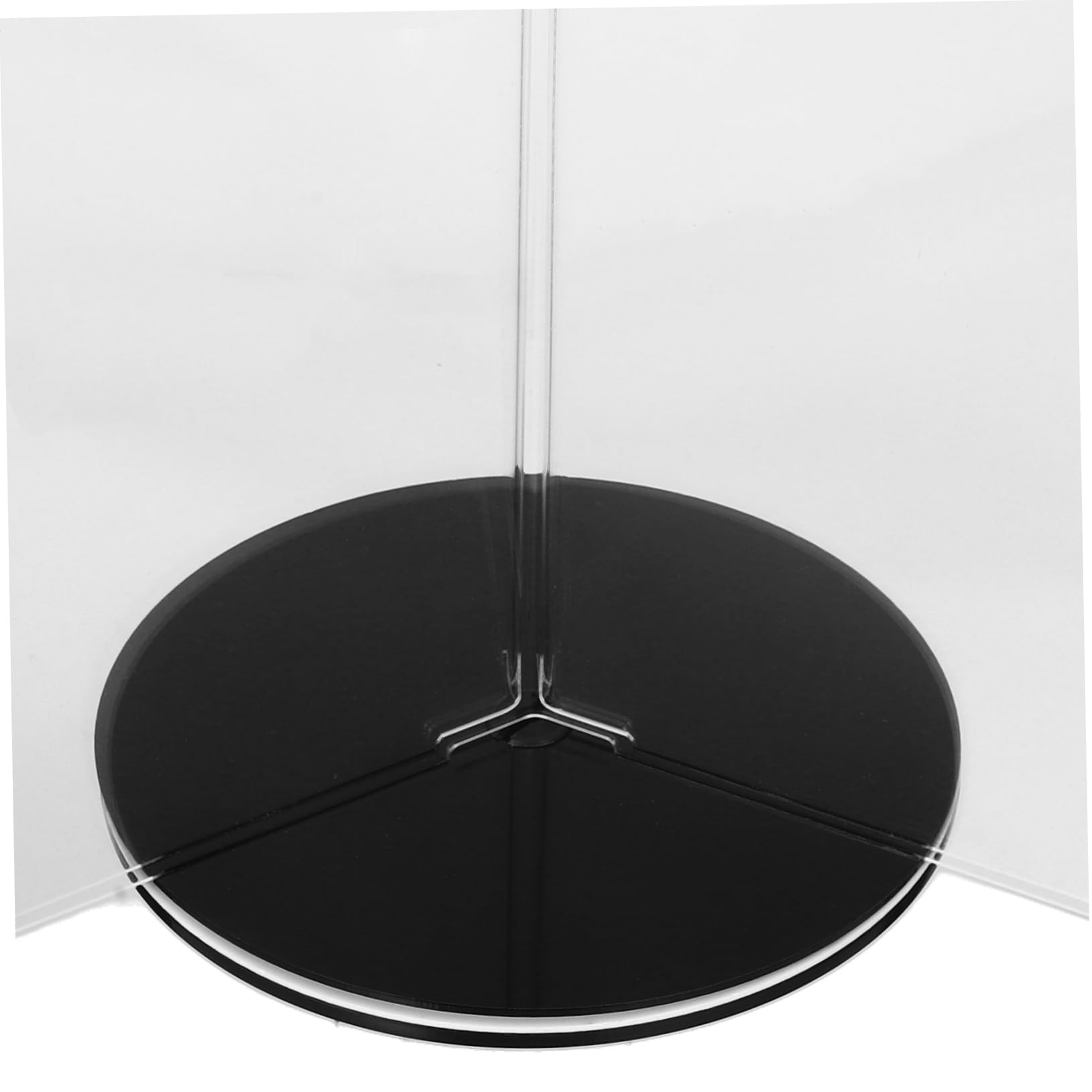 Portamenús de Acrílico A5 Giratorio de Seis Caras, 1 | Soporte de Escritorio para Precios y Letreros, Diseño Elegante para Buffets y Celebraciones