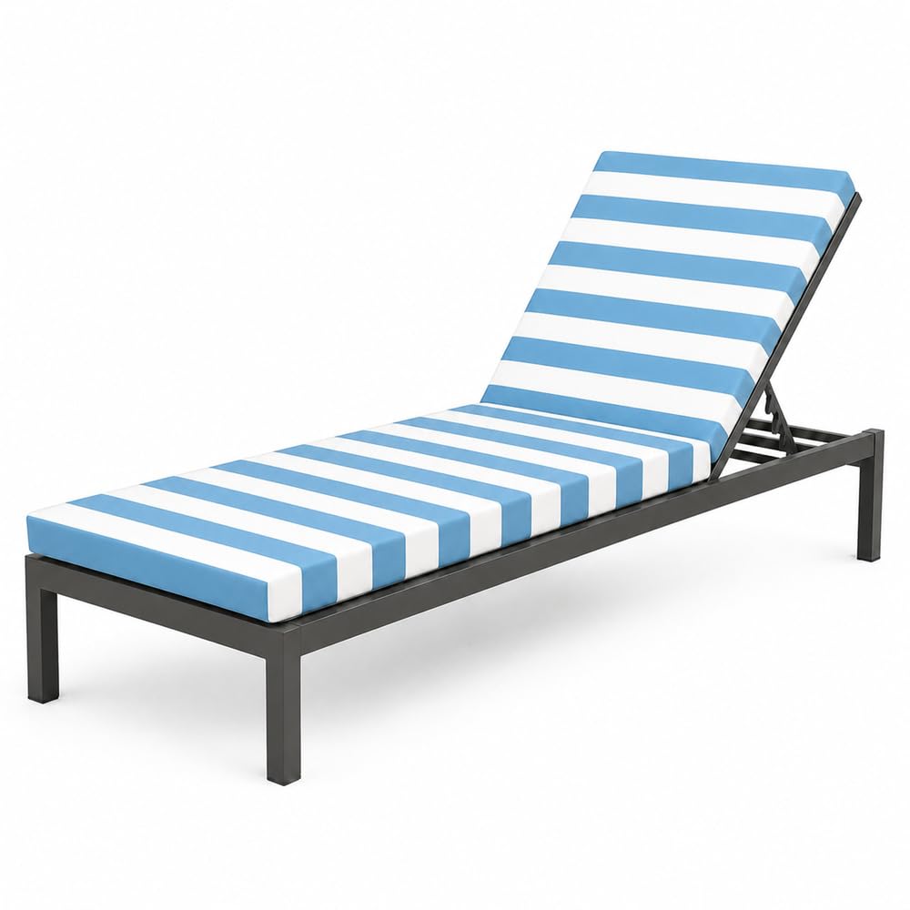 Coussin de Transat Exterieur Confortable Matelas pour Transat