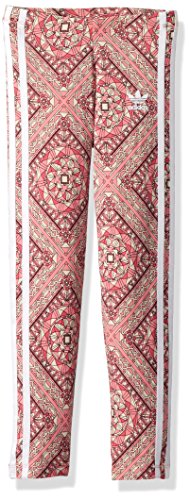 adidas Originals Girls' Big Graphic All Over Print Leggings - Multi - X-L