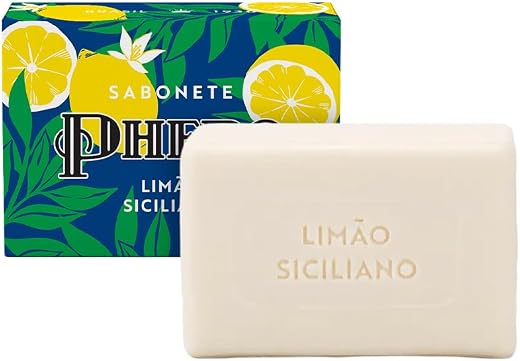 Phebo Sabonete Barra Origens, Limão Siciliano, 100g