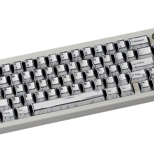 Capuchons de touches sublimés anti-effacement pour clavier mécanique de bureau