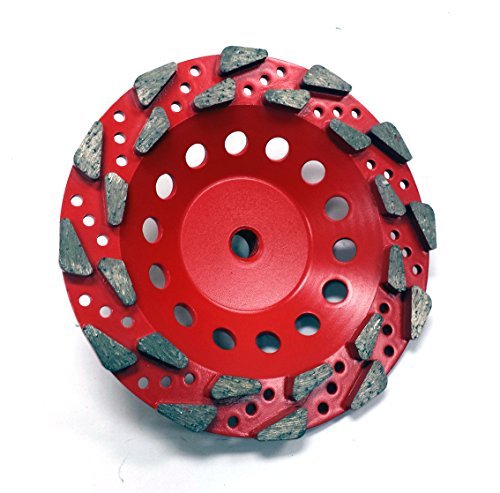 New 7" Extra Coarse 20Grit Diamond Grinding Cup Wheel- Premium Quality