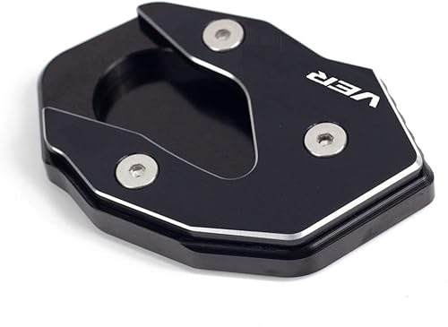 Miniatura 3 de SCUUBE Para Kawasaki para Versys 300 X300 X250 Soporte de pie de motocicleta Cubierta de soporte lateral CNC Placa de soporte Ampliadora Pad