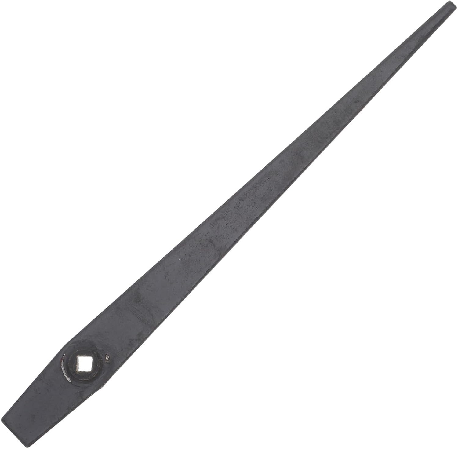 Black Metal Clock Hands with Firm Construction Replacement for Wall Clock and Versatile Compatibility Sturdy Long Minute Pointer Component Suitable for Home and Office Use