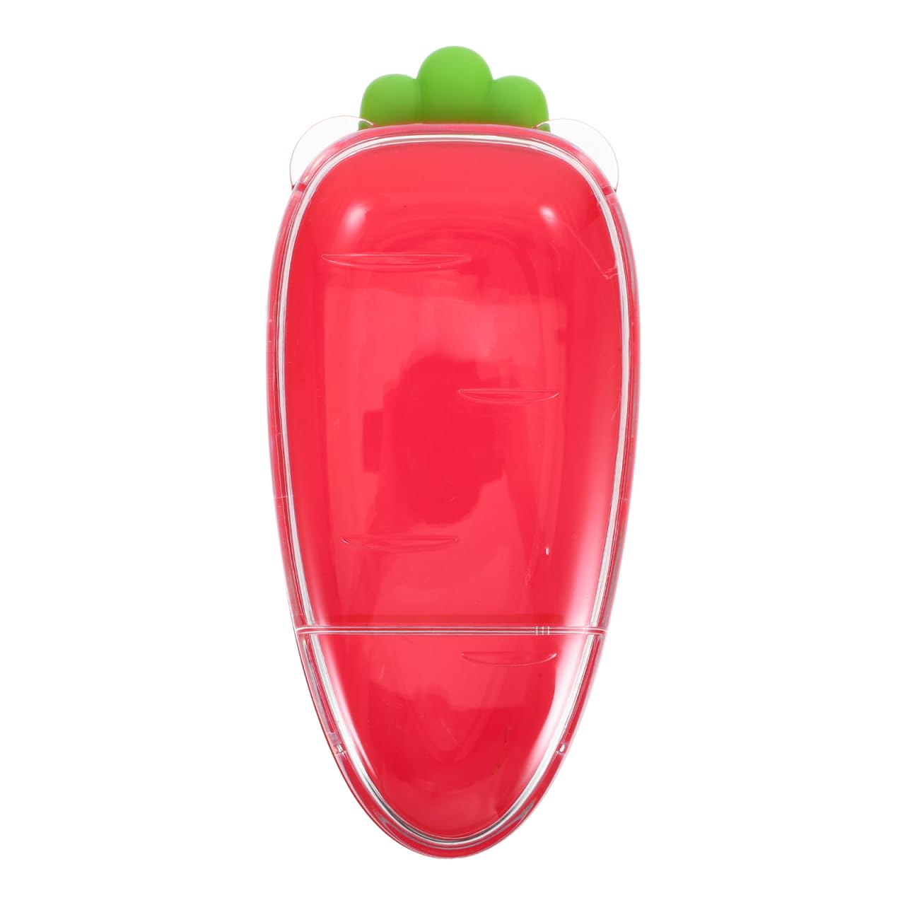 HOLIDYOYO Reusable Shaped Snack Container with Lid 2-Compartment Clear Food Storage Box for Picnics Family Gatherings and Office Lunches