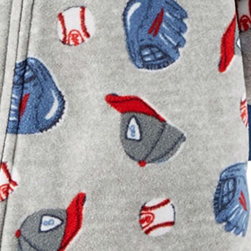 Carter's Boys' Blanket Sleeper (18M, Baseball)3