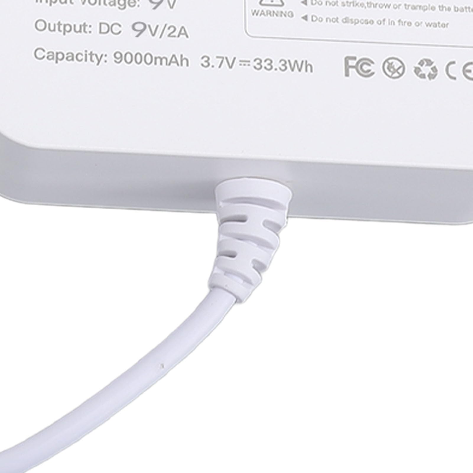 9000 MAh UPS Zasilanie Awaryjne z Baterii UPS DC UPS do Routera z kamerą telefoniczną DC 9 V 2 A Wtyczka UE Zwarcie Wahania Napięcia i Temperatury (Acoutognwzokaged-12)