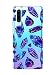 Oihxse Funda Dibujos Diamantes Brillantes Compatible Huawei Enjoy 9 Transparente Silicona TPU Bumper Case Ultra Delgado Crystal Clear Anti-Choques Carcasa Protectora Cover(A7)